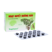 Thuốc Hoạt Huyết Dưỡng Não Traphaco điều trị suy giảm trí nhớ (5 vỉ x 20 viên)